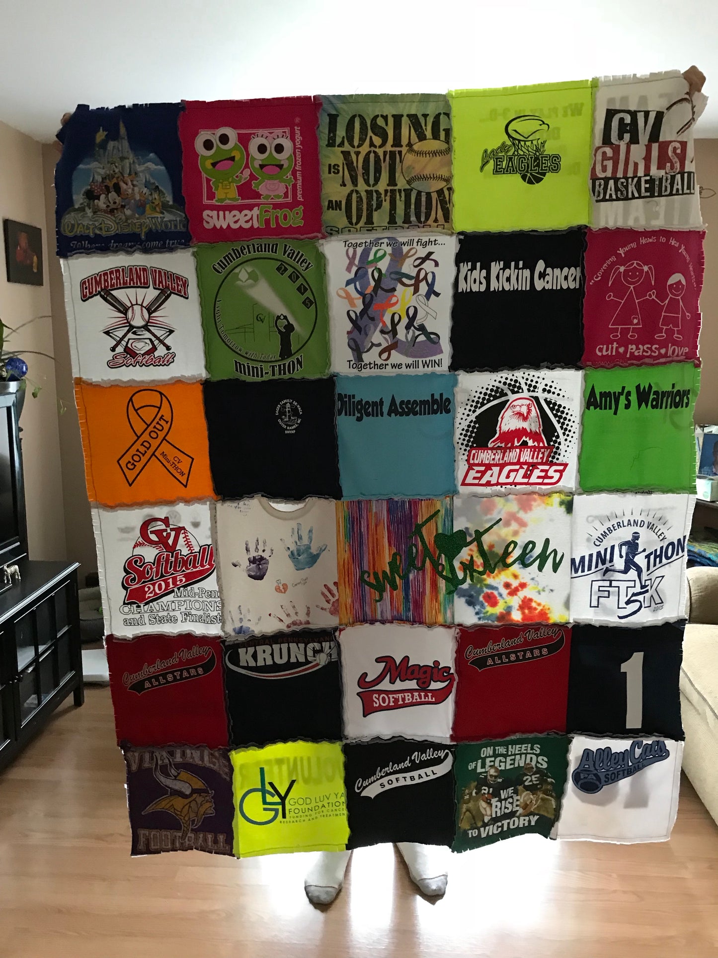 T-shirt Rag Quilt