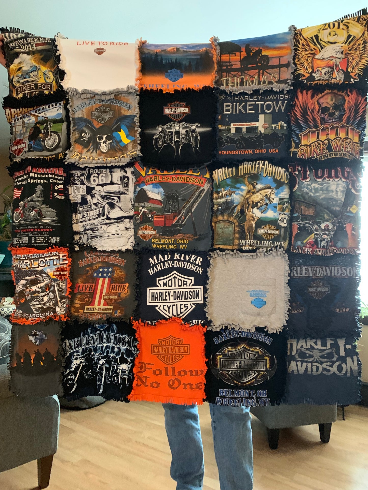 T-shirt Rag Quilt