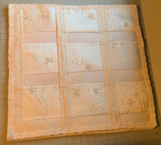 Wedding/Prom Dress Recycled 36x36